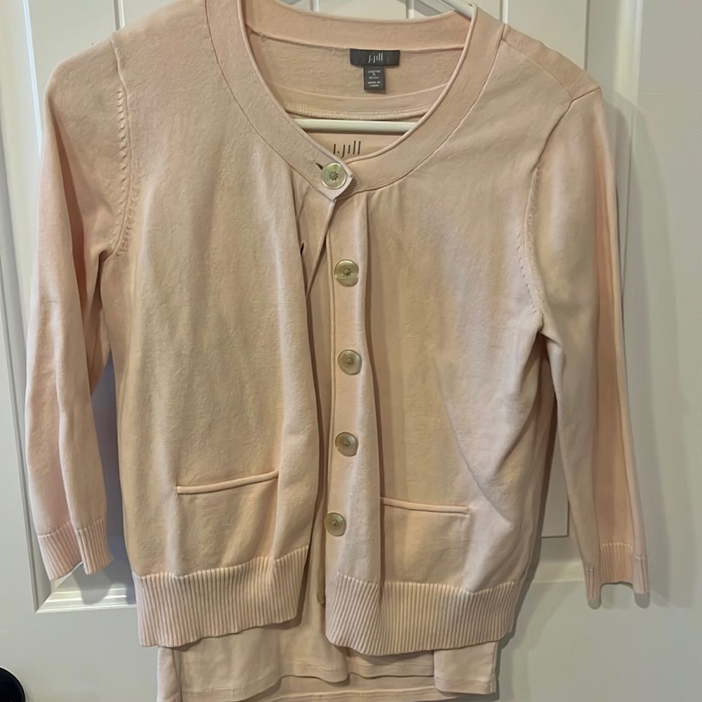 JJill 2 piece - tank and cardigan